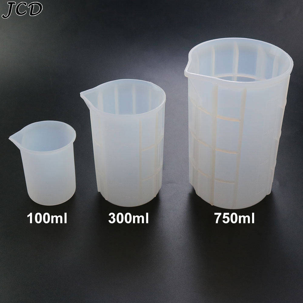 Candle Making Accessories - JCD gelas ukur silikon 100ML/300ML/750ML dengan