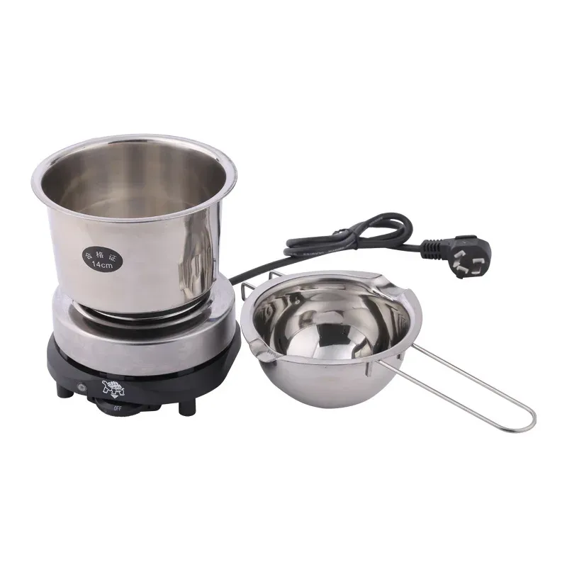 Candle Making Accessories - Panci Peleburan Lilin Lebah dengan Kompor