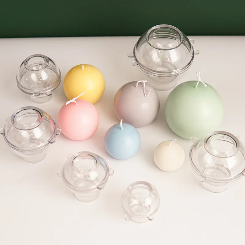 Candle Making Workshop - 5-8cm lilin bulat cetakan plastik dekorasi