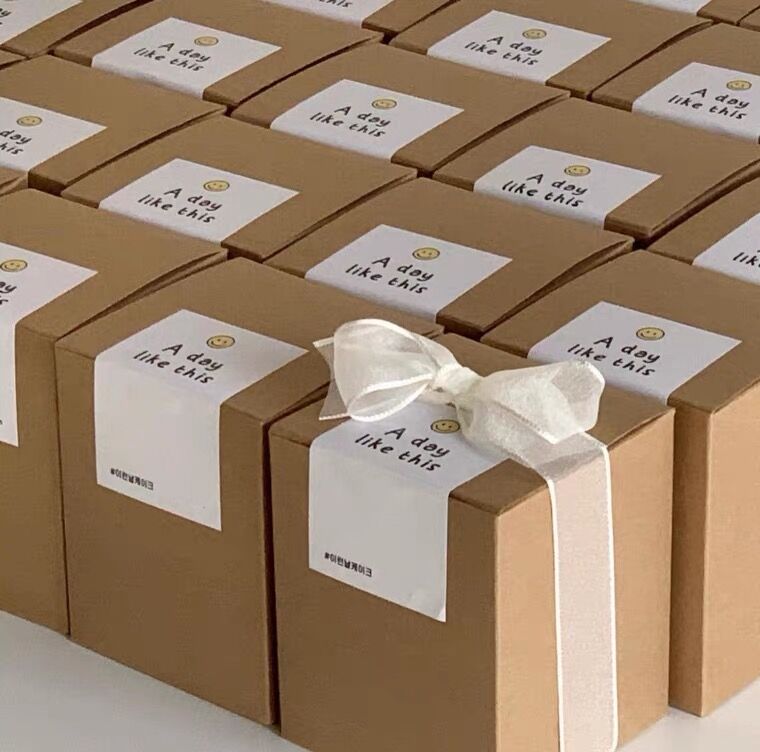 Kraft Box Candle - Kraft Kotak Kertas Lilin Lipstik Parfum