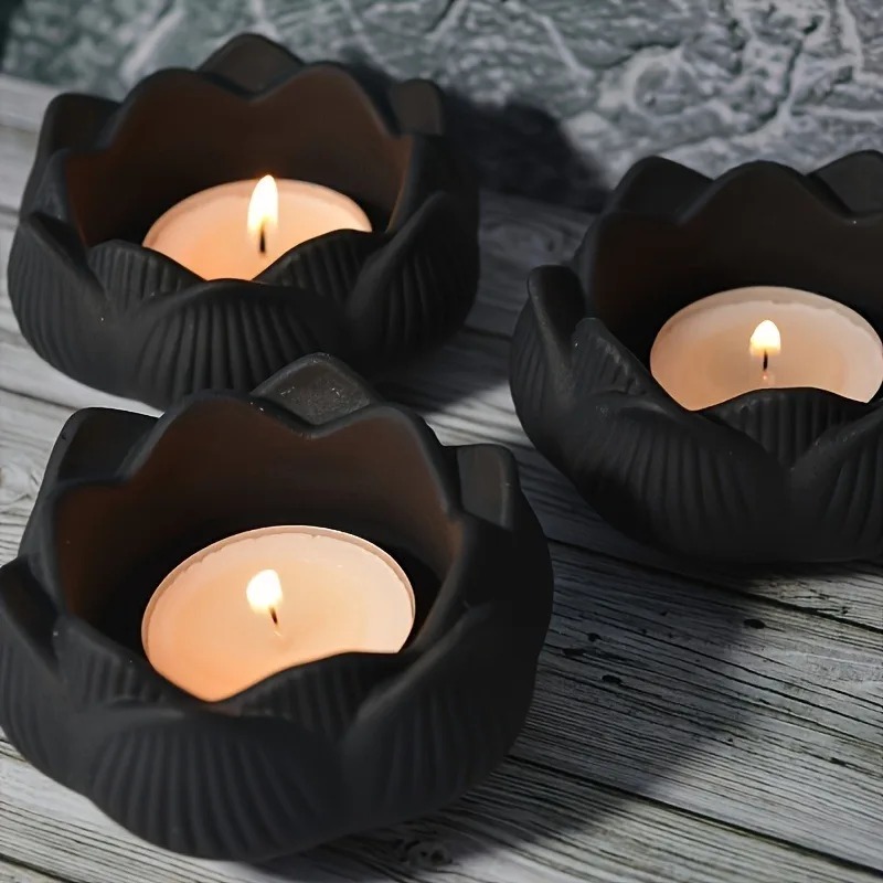 Kraft Box Candle - 1 Buah Cetakan Resin Silikon Bunga