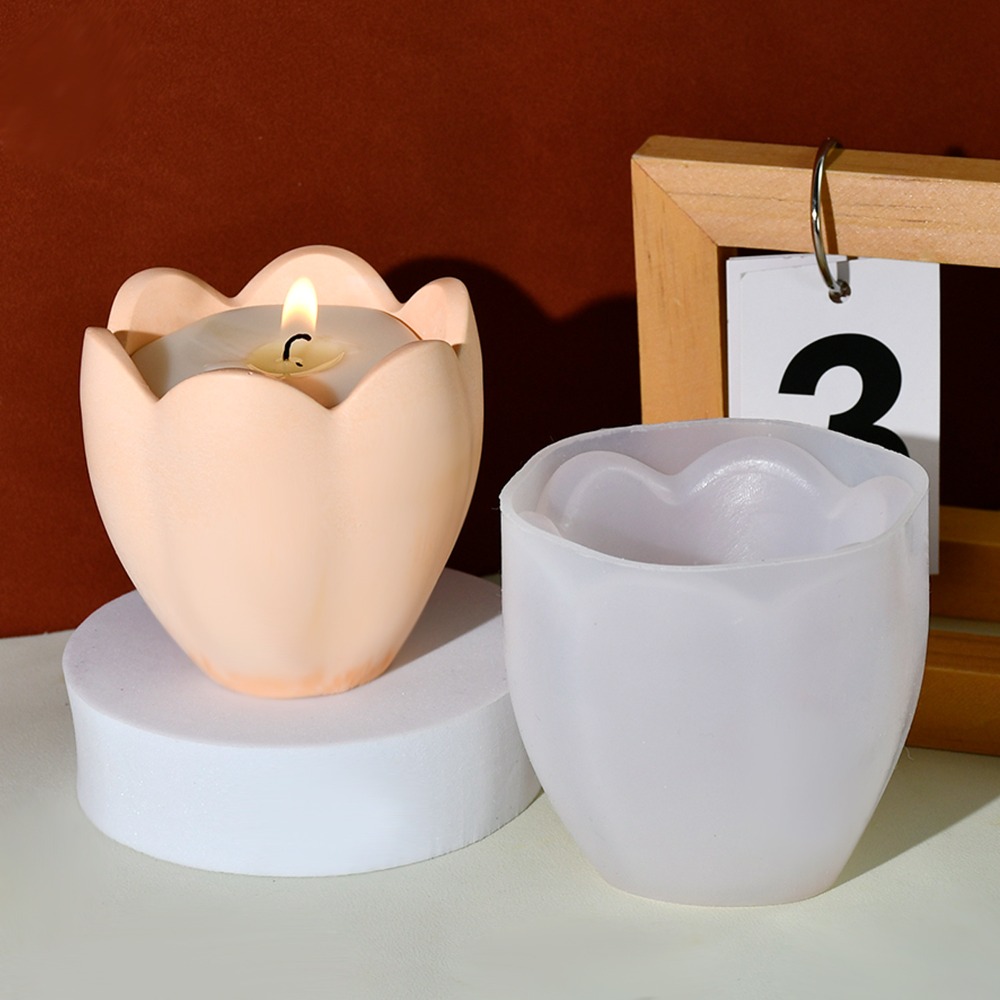 Pemegang Lilin Tulip silikon c - Kraft Box Candle ulasan dan harga