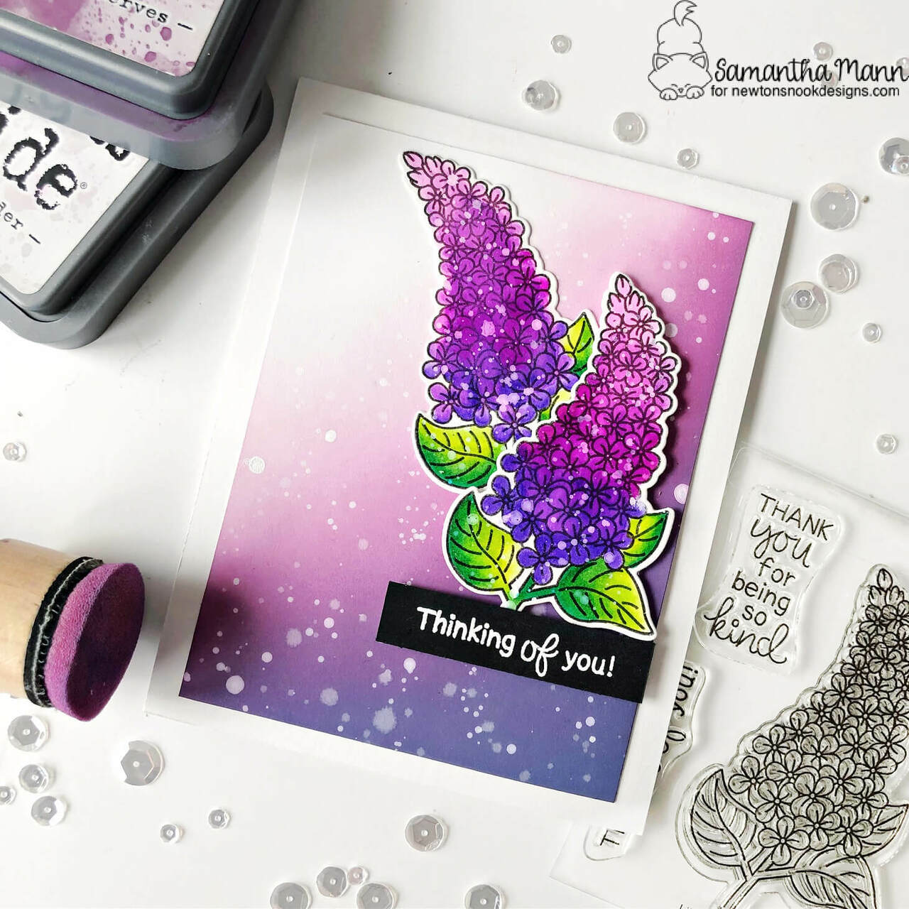 Stempel dan Cetakan Bunga Angg - Kraft Box Candle ulasan dan harga