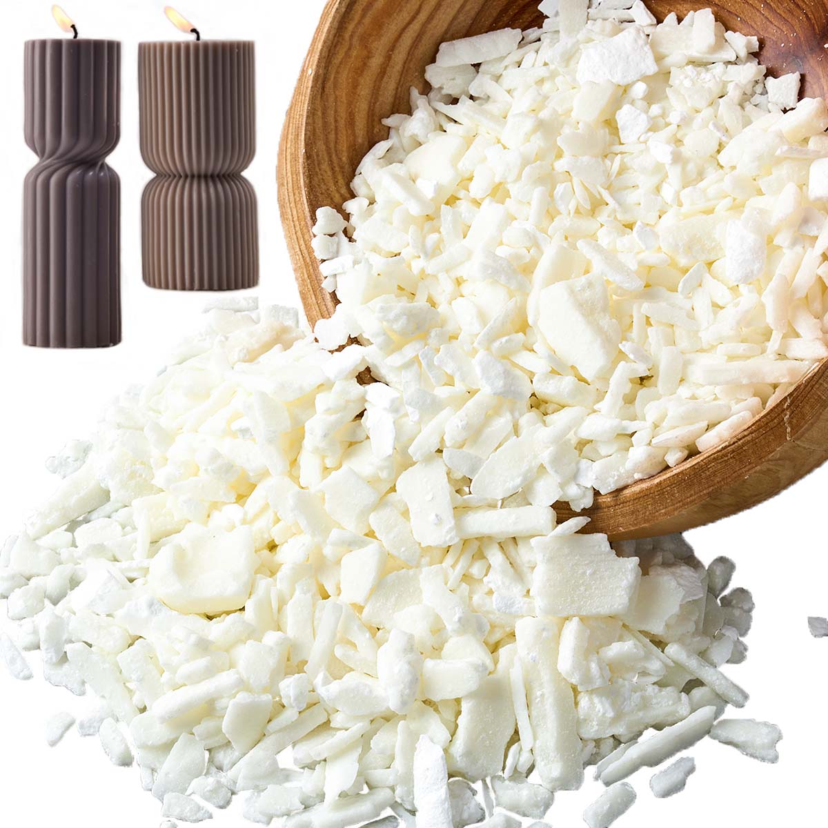 1 Pon Lilin Kedelai Putih Murn - Candle Making Workshop ulasan dan harga