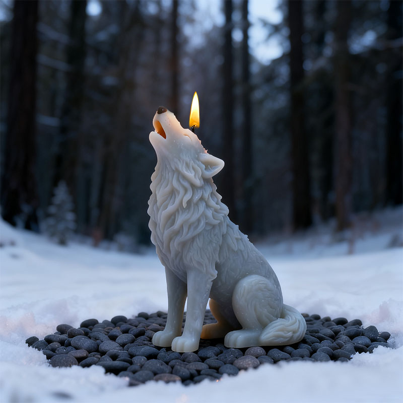 Cetakan Lilin Serigala Bulan d - Candle Making Workshop ulasan dan harga