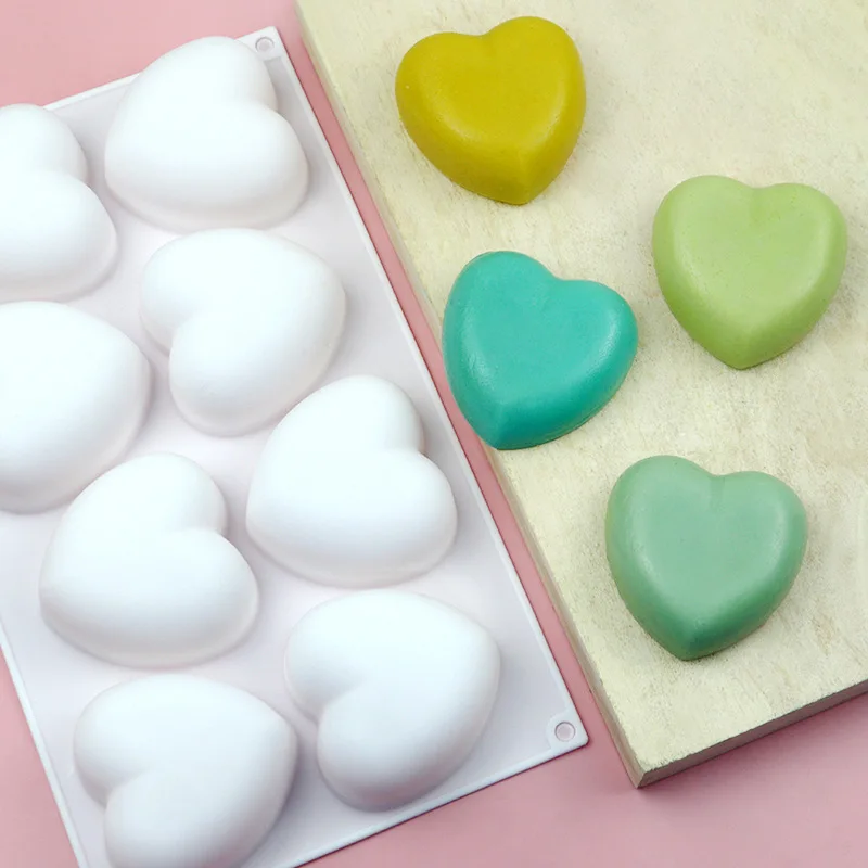 Love Heart cetakan sabun silik - Candle Making Workshop ulasan dan harga