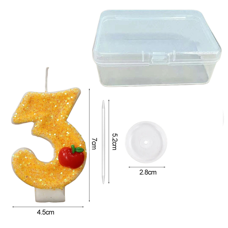 Lilin Ulang Tahun Digital Warn - Paraffin Candle Wax ulasan dan harga