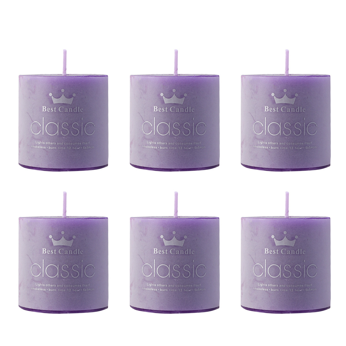 6 Buah Lilin Aromaterapi Paraf - Paraffin Candle Wax ulasan dan harga