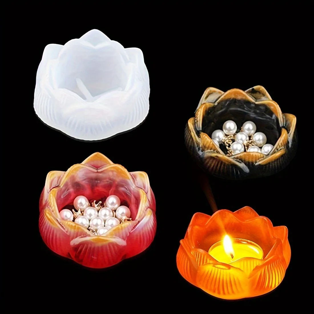 1 Buah Cetakan Resin Silikon B - Kraft Box Candle ulasan dan harga