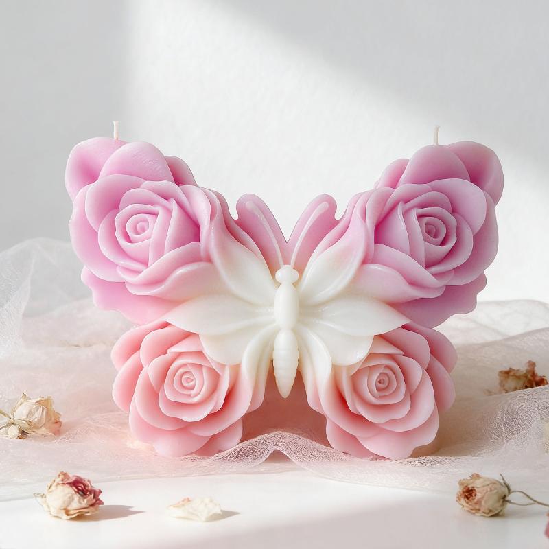 Cetakan Silikon Bentuk Kupu-ku - Candle Making Accessories ulasan dan harga