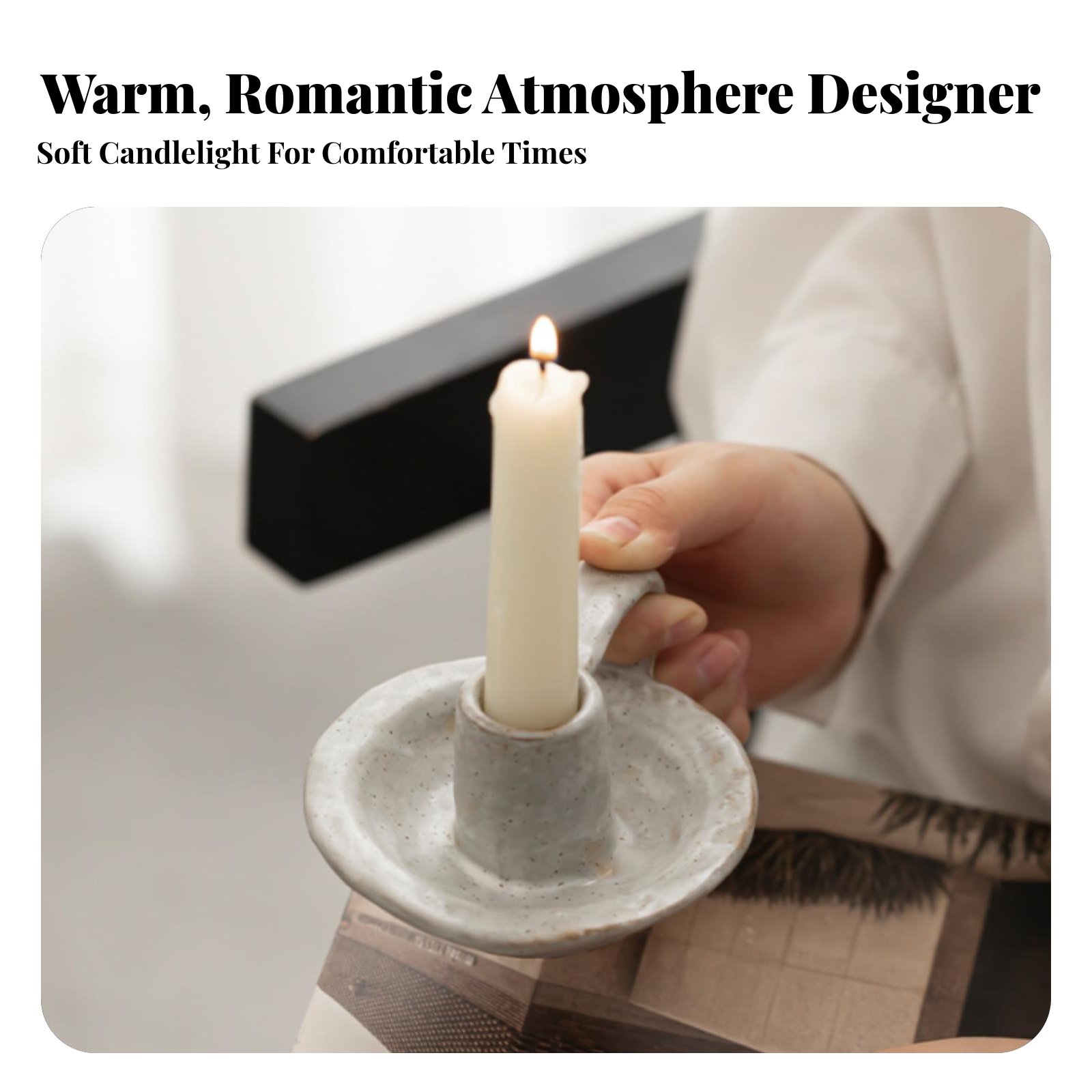 Tempat Lilin Keramik Nordik, D - Paraffin Candle Wax ulasan dan harga